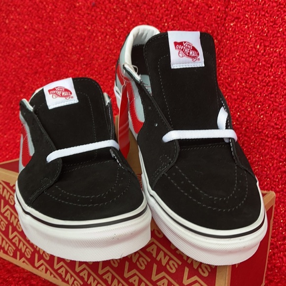 Vans Sk8-Low 2-Tone Black/Winter Sky MENS - Picture 8 of 16